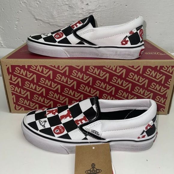 Vans X Vivienne Westwood Classic Slip On Shoe - Picture 11 of 12